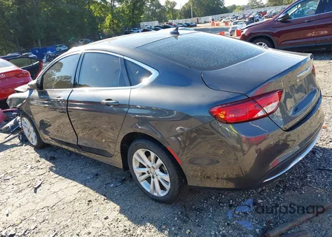 2017 Chrysler 200 Limited Platinum z USA, uszkodzony, nr VIN 1C3CCCAB1HN503948